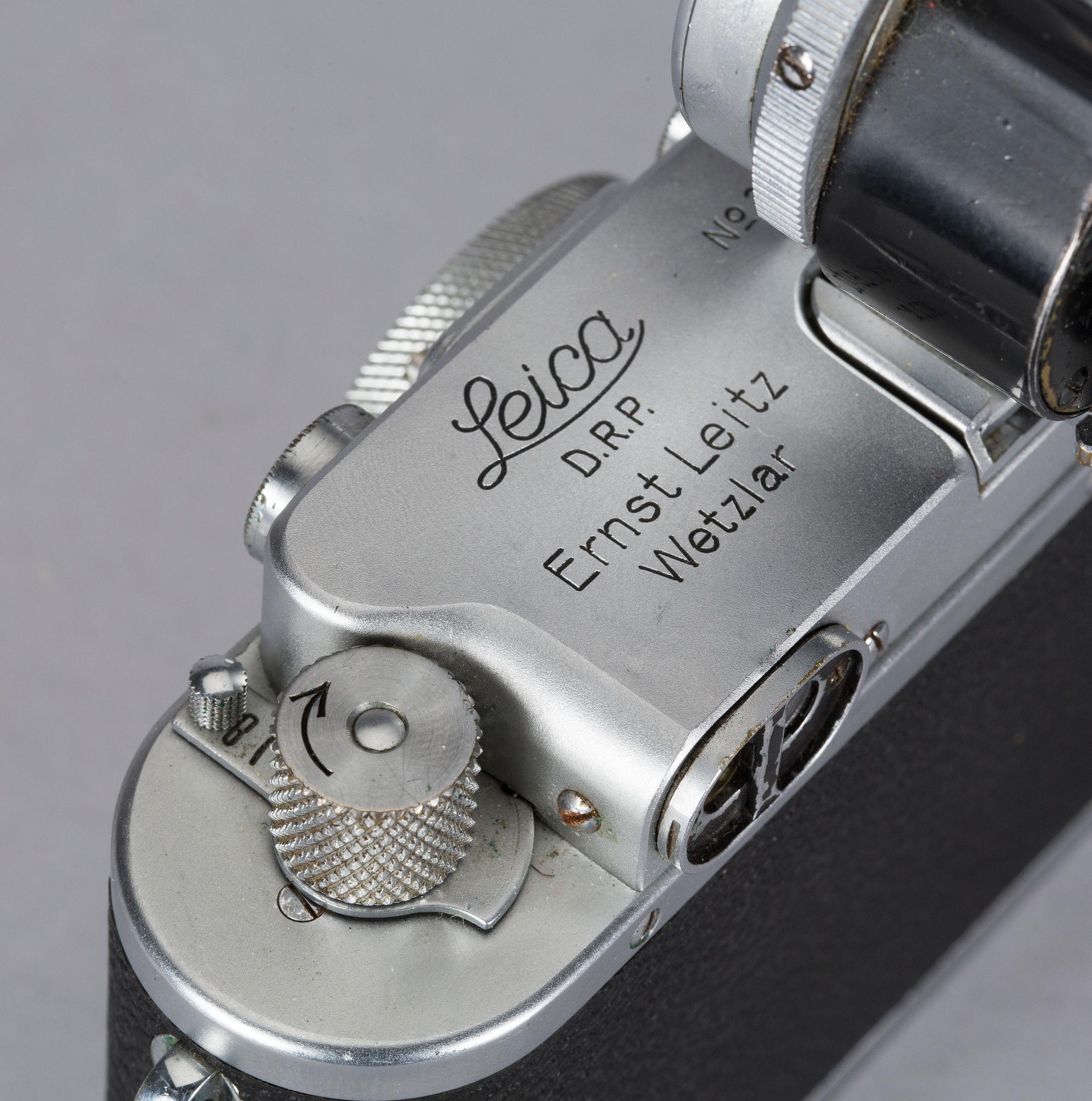 KAMERA, Leica IIIb, nr 350432, Wetzlar, Tyskland, 1940.