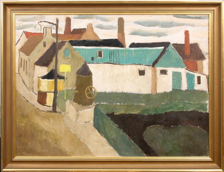 MARTIN EMOND, olja på duk, sign.