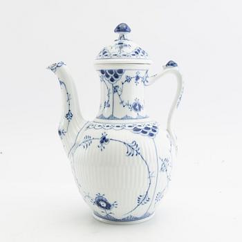 Service, approx. 29 pcs "Blue Fluted" Royal Copenhagen Denmark porcelain.