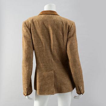a Ralph Lauren jacket, size 10.
