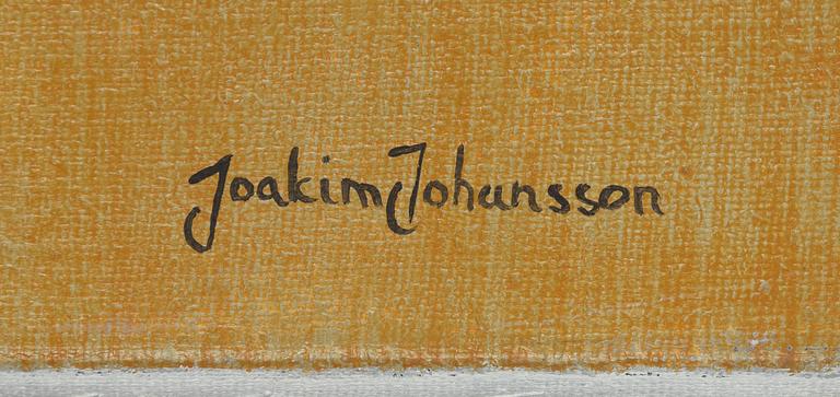 Joakim Johansson, oil on canvas, signed.