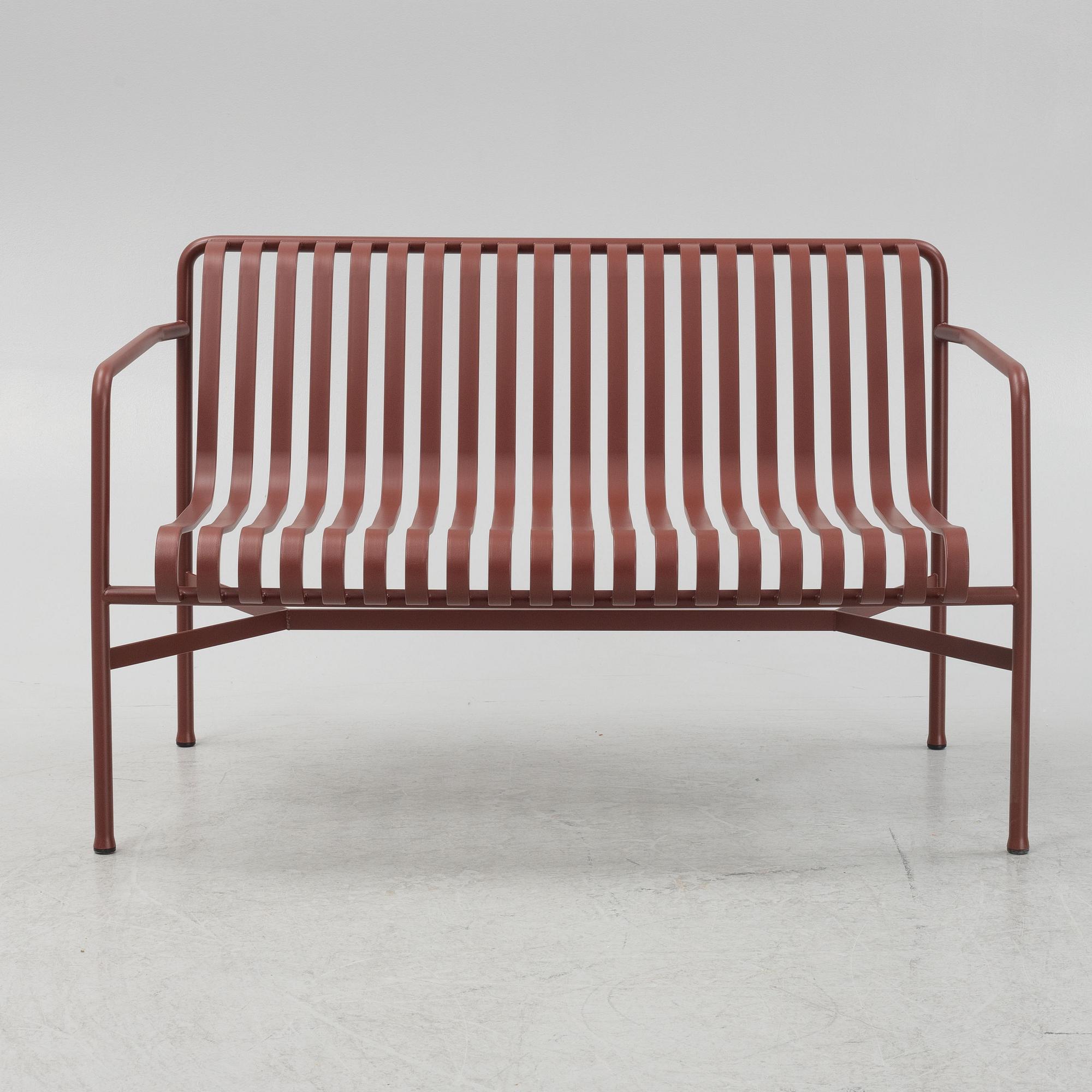 Ronan & Erwan Bouroullec, bänk, "Palissade Dining", Hay, 2000-tal.