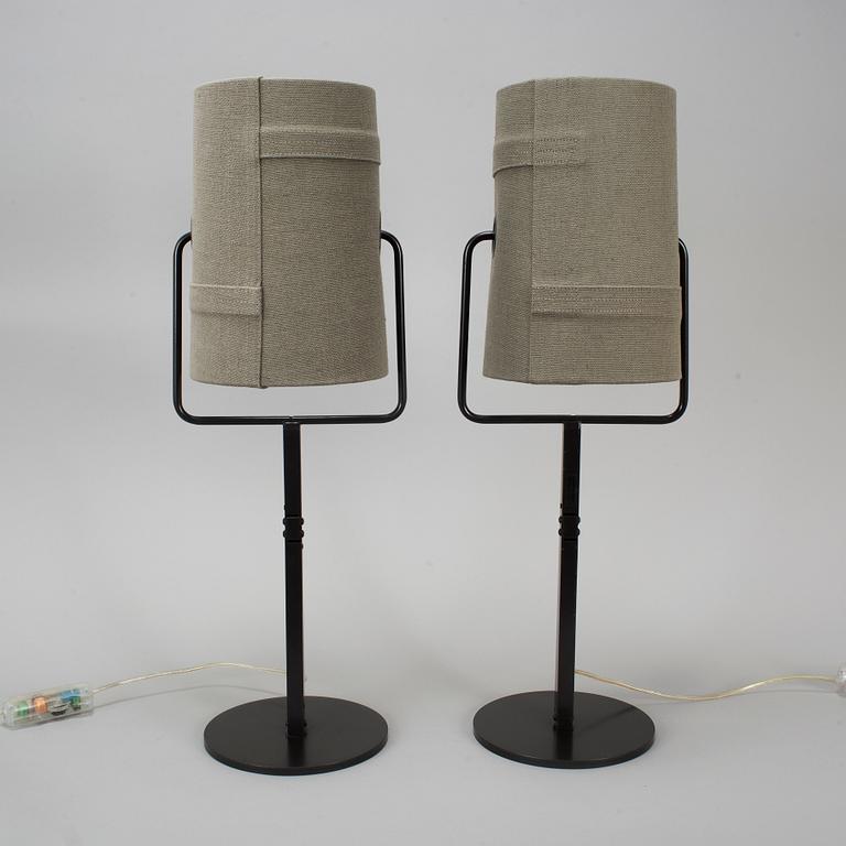 a pair of table lamps, Foscarini, model Fork tavolo.