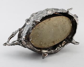 JARDINÄR, försilvrad metall, 1800-talets andra hälft.