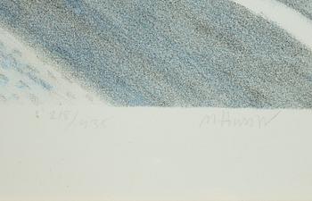 Mona Huss Walin, View from Åsögatan towards Stadsgården and Gamla Stan, Stockholm,