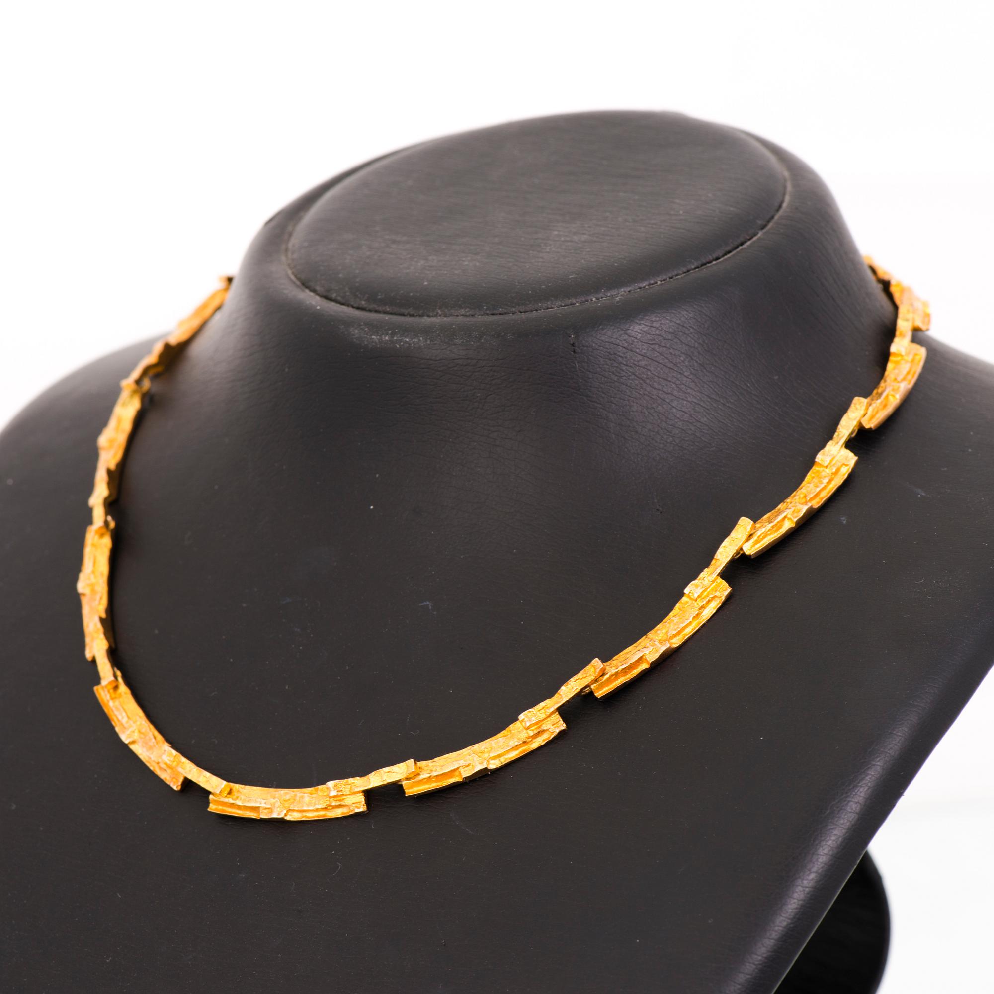 KAULAKORU, 14K kultaa. "Tundra", Lapponia 1971.