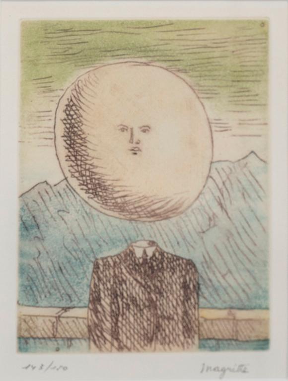 René Magritte, after, ”L’art de vivre”.