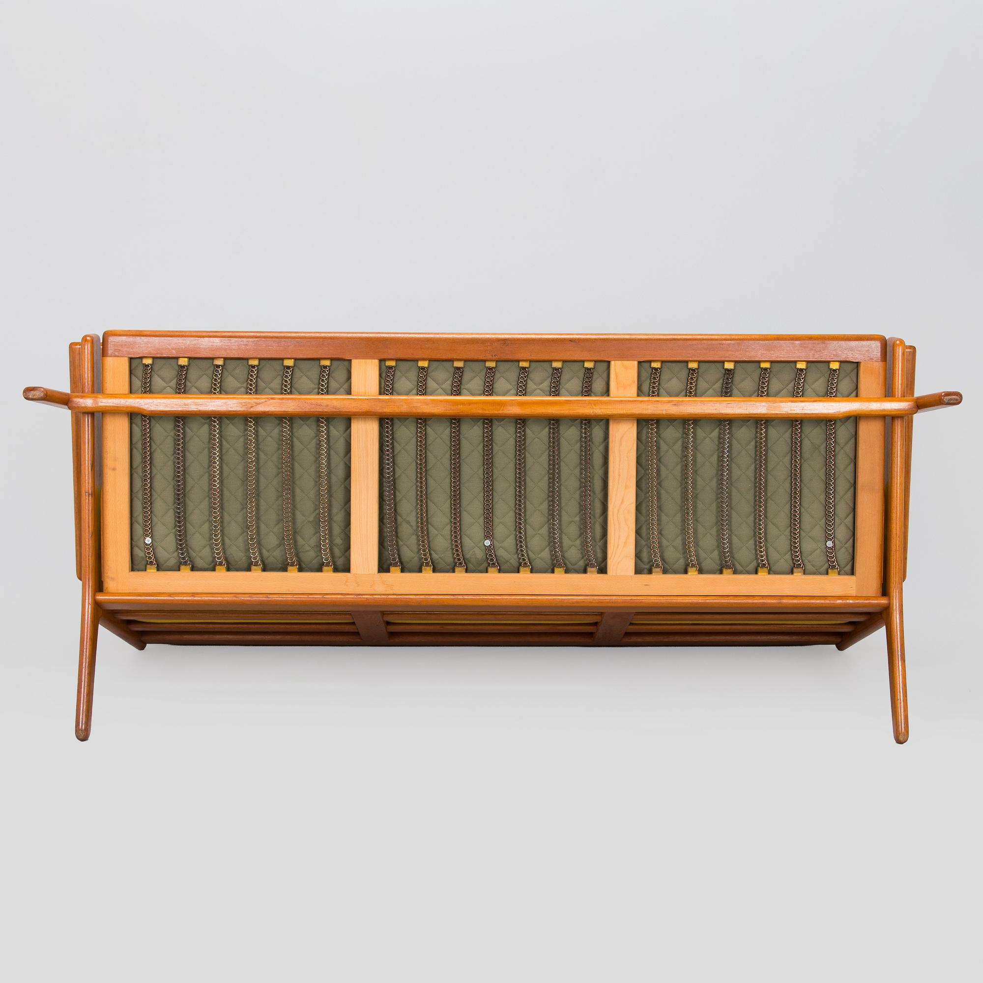Hans J. Wegner, a 'GE 290' sofa for Getama, Gested, Denmark.