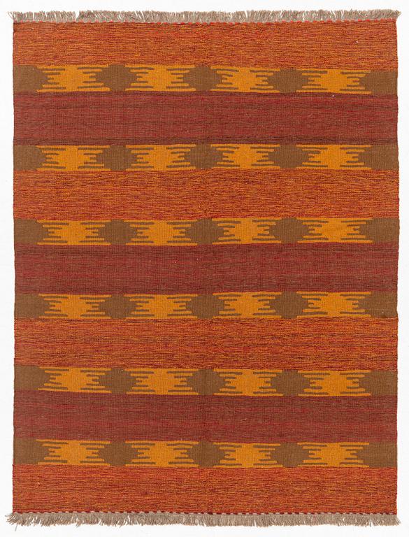 A persian kilim rug, c 196 x 154 cm.
