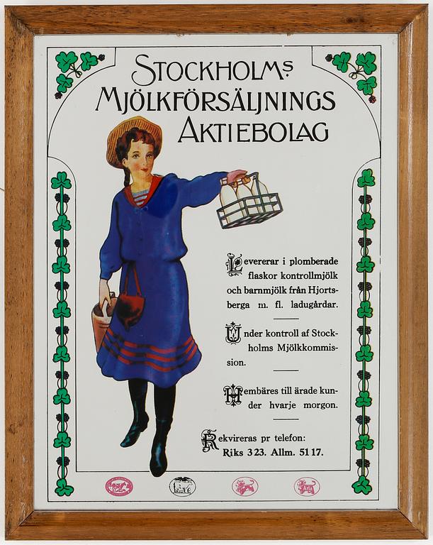 SPEGEL/REKLAMAFFISCH, 1900-talets fjärde kvartal.