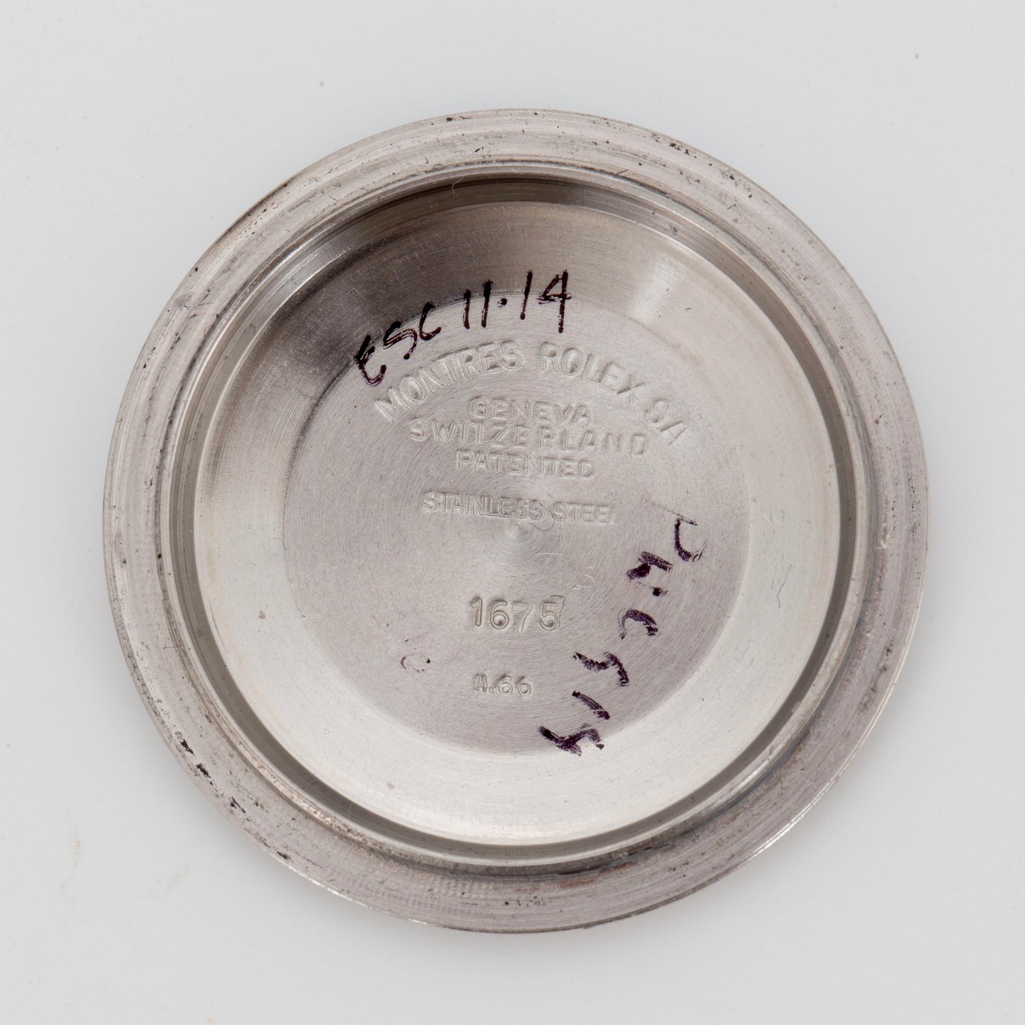 ROLEX, Oyster Perpetual, GMT-Master (SWISS-T), Chronometer, "Gilt dial", wristwatch, 40 mm,