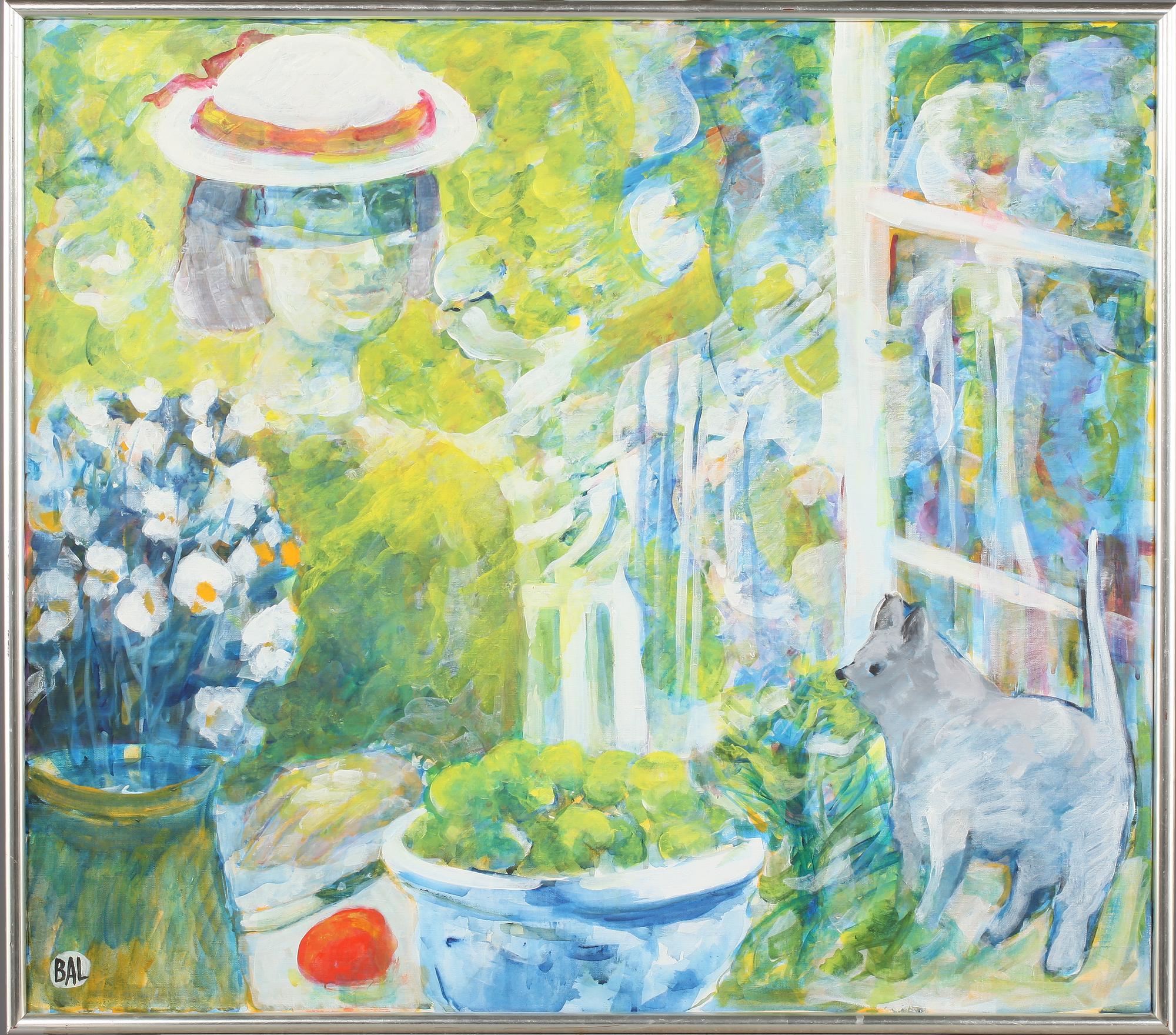 BENGT ARNE LINDEROS (BAL),  olja på duk, signerad.