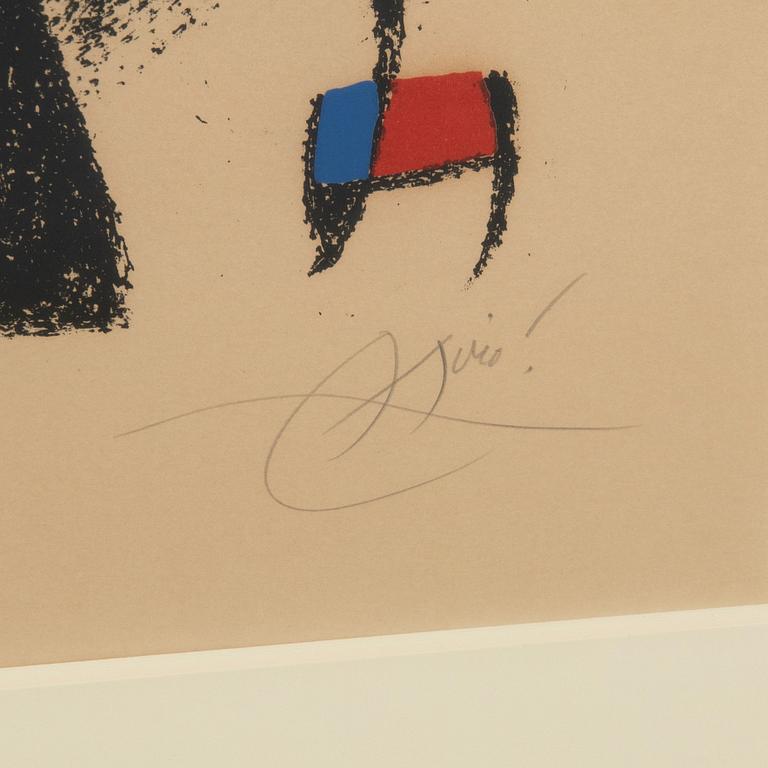 Joan Miró, Ur Lithographe II, utan titel.