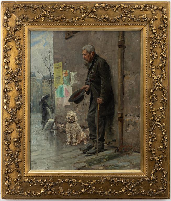 Carl Trägårdh, "Gatubild från Paris".