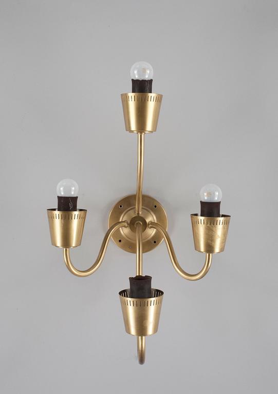 ATELJÉ LYKTAN sannolikt, vägglampor 1 par, 1950-tal.