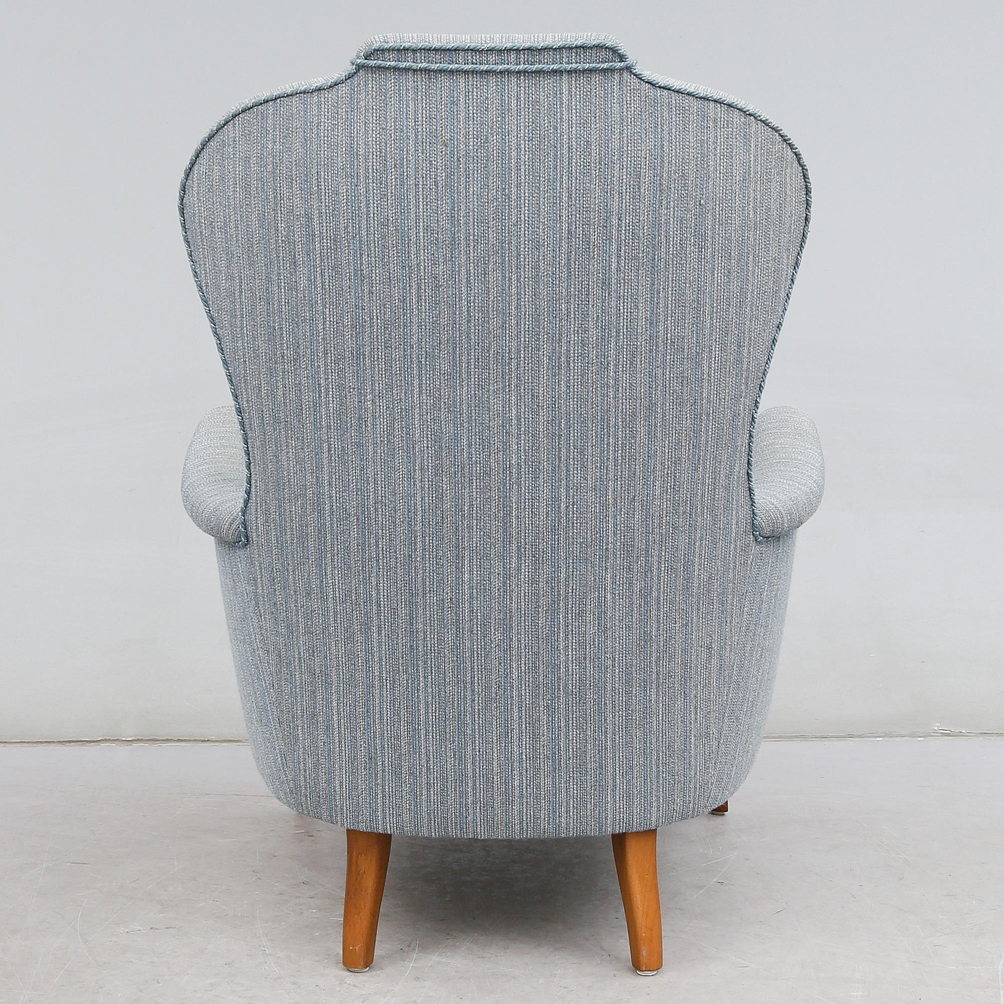 FÅTÖLJ, "Farmor", Carl Malmsten, 1900-talets andra hälft.