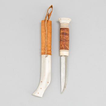 A second half of the 20th Century sami knife  by Andreas Poggats.