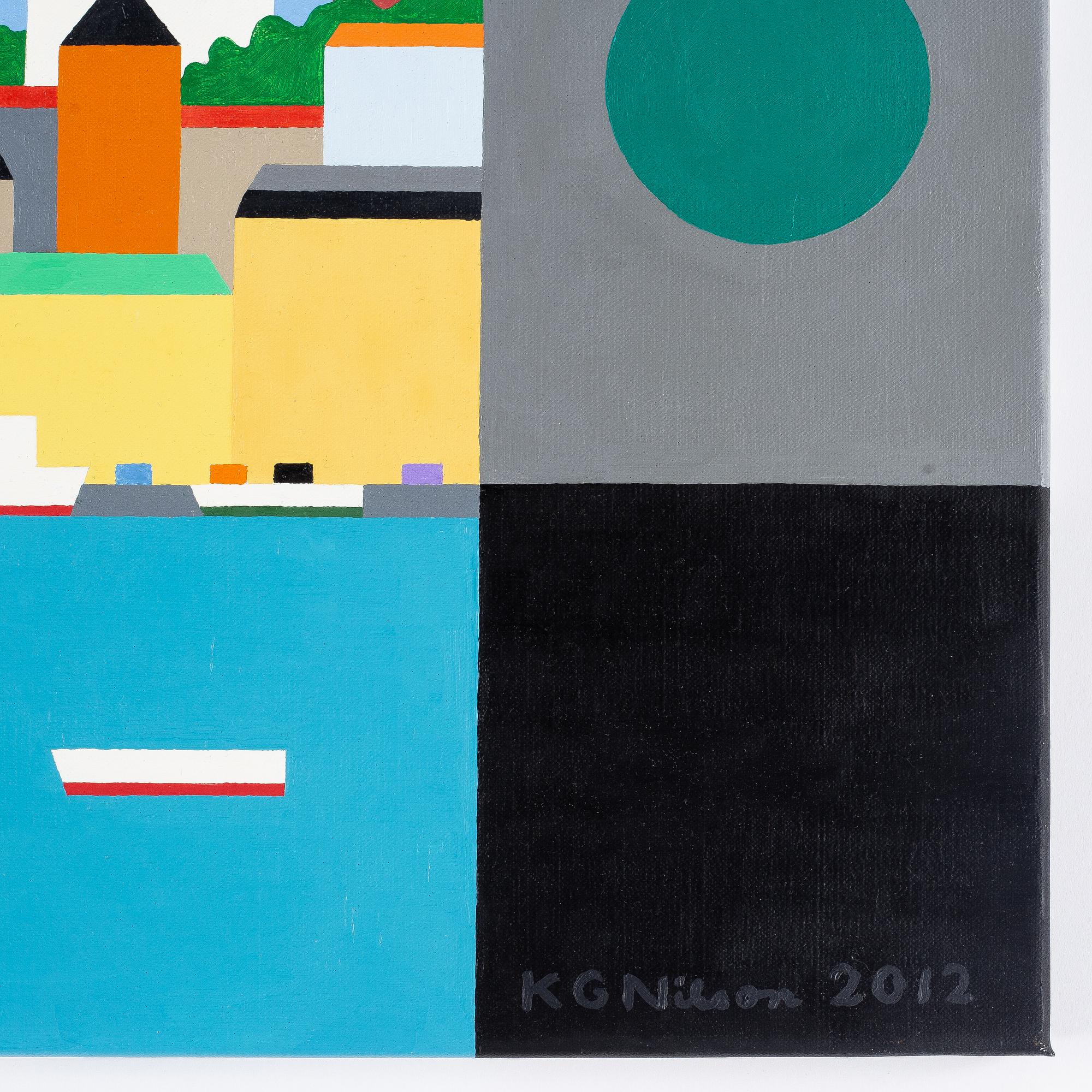 KG Nilson, oil on canvas, signed KG Nilson and dated 2012.