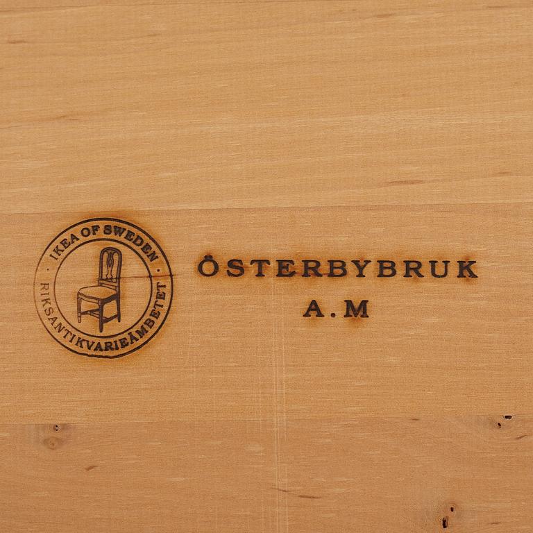 Skrivbord, "Österbybruk" ur Ikeas 1700-tals serie, 1990-tal.