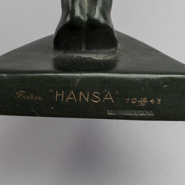 CARIN NILSON, skulptur signerad och daterad 1930.