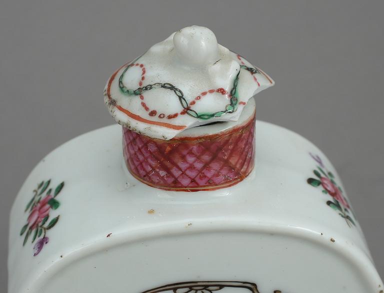 TEDOSA, porslin, Qingdynastin Qianlong 1736-95.
