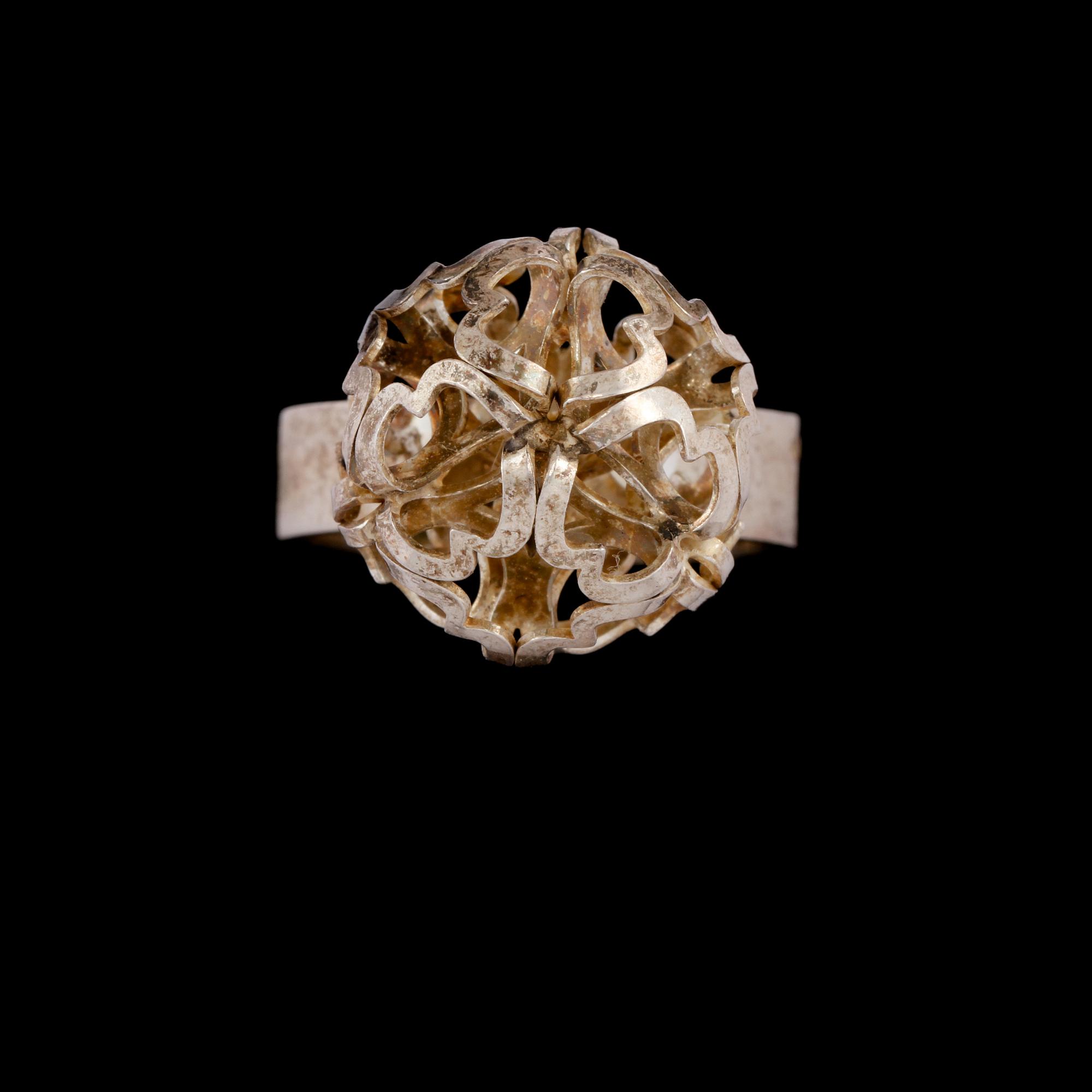 RING, silver, Guldfynd, Solna. Vikt 6 g.