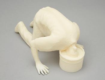 FREDRIK WRETMAN, skulptur, plast, monogramsign o dat 2010.