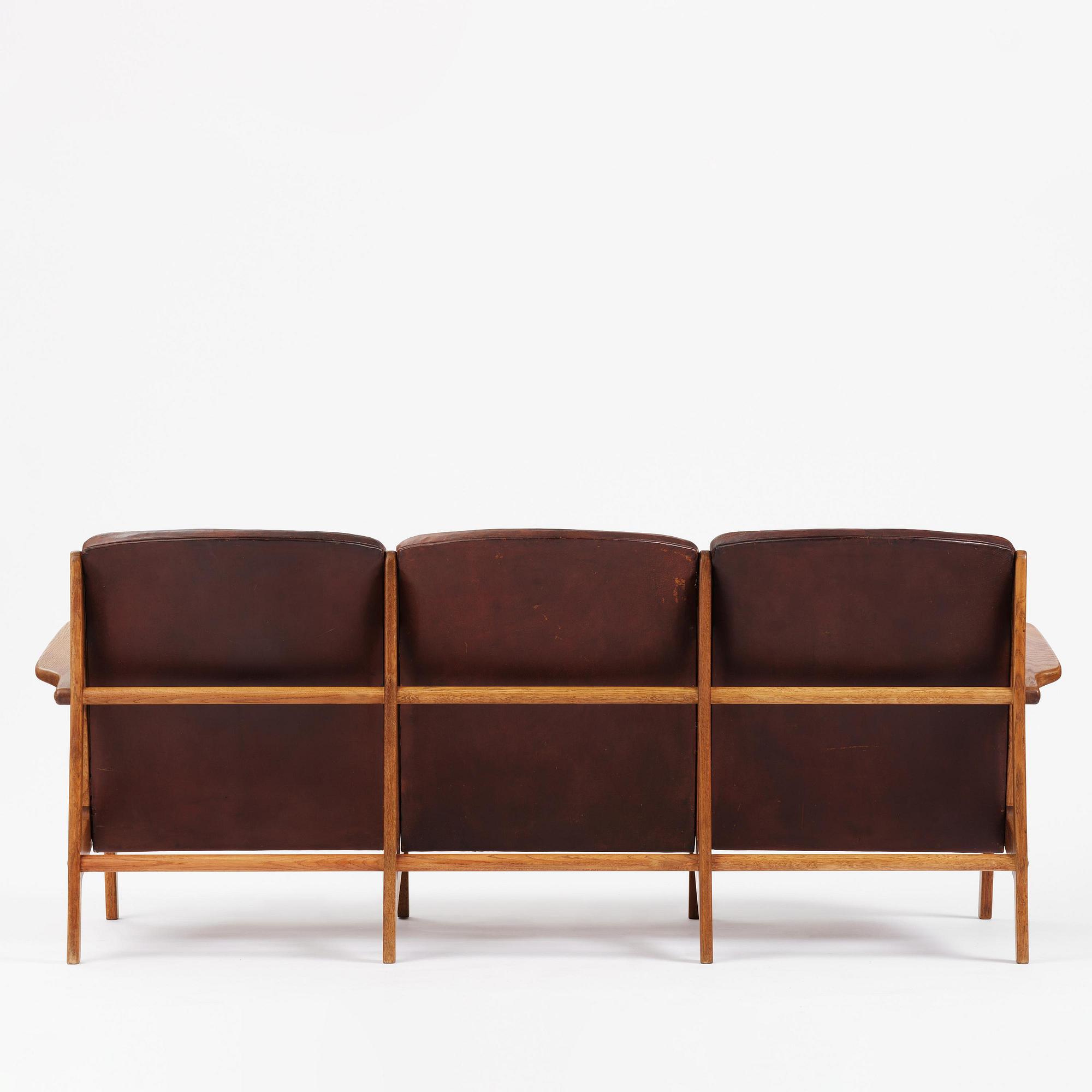 Børge Mogensen, soffa, Tage Kristiansen, Danmark, ca 1951.