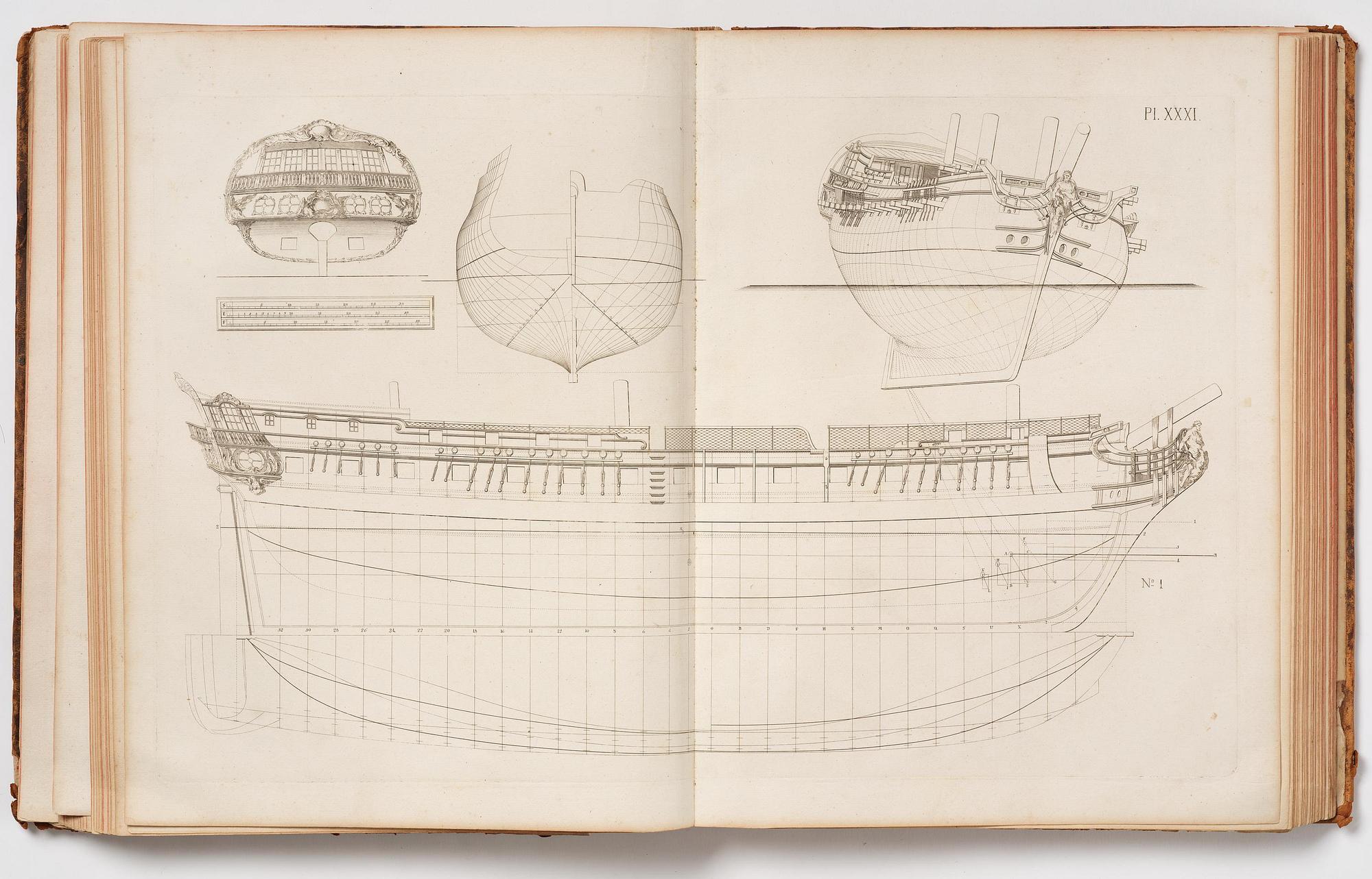 Fredrik Henrik af Chapman, ”Architectura navalis mercatoria”- Sweden's most impressive 18th-century work on shipbuilding.