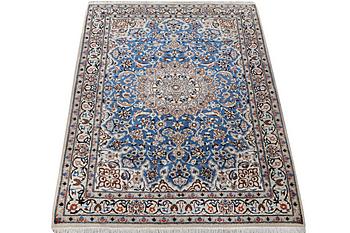 Matta, Nain, part silk, ca. 190 x 118 cm.