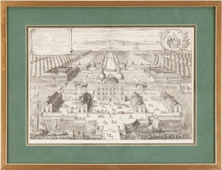 Engravings, 14, From "Suecia Antiqua", 18Th Century.