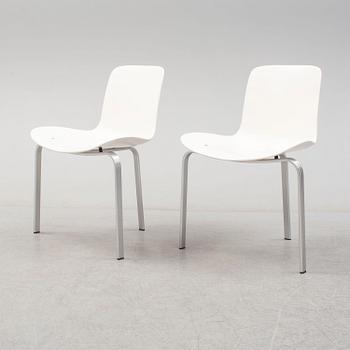 Four 'PK8' chairs and a PK-58 table by Poul Kjaerholm, Fritz Hansen.