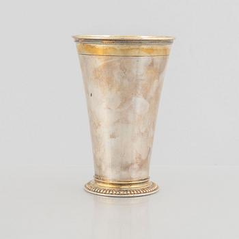 C.G. Hallberg, a silver beaker, Stockholm, Sweden, 1955.