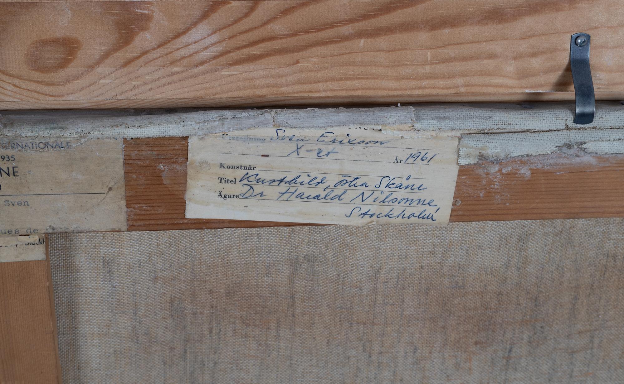 Sven X:et Erixson, "Kustbild".