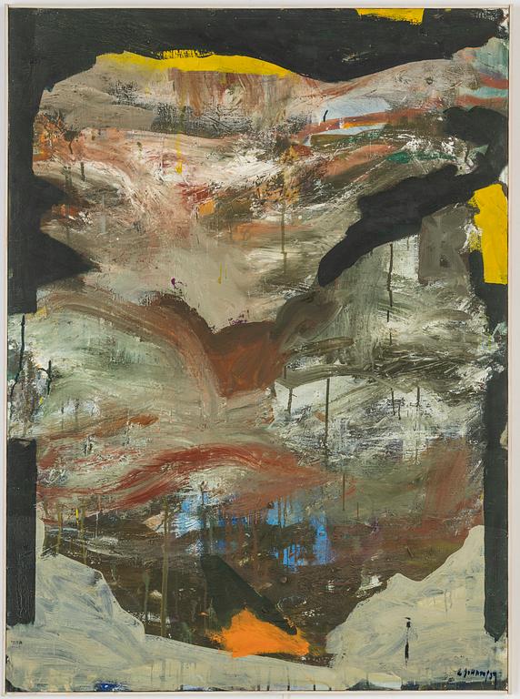 Lars Johansson, oil on canvas, signed.
