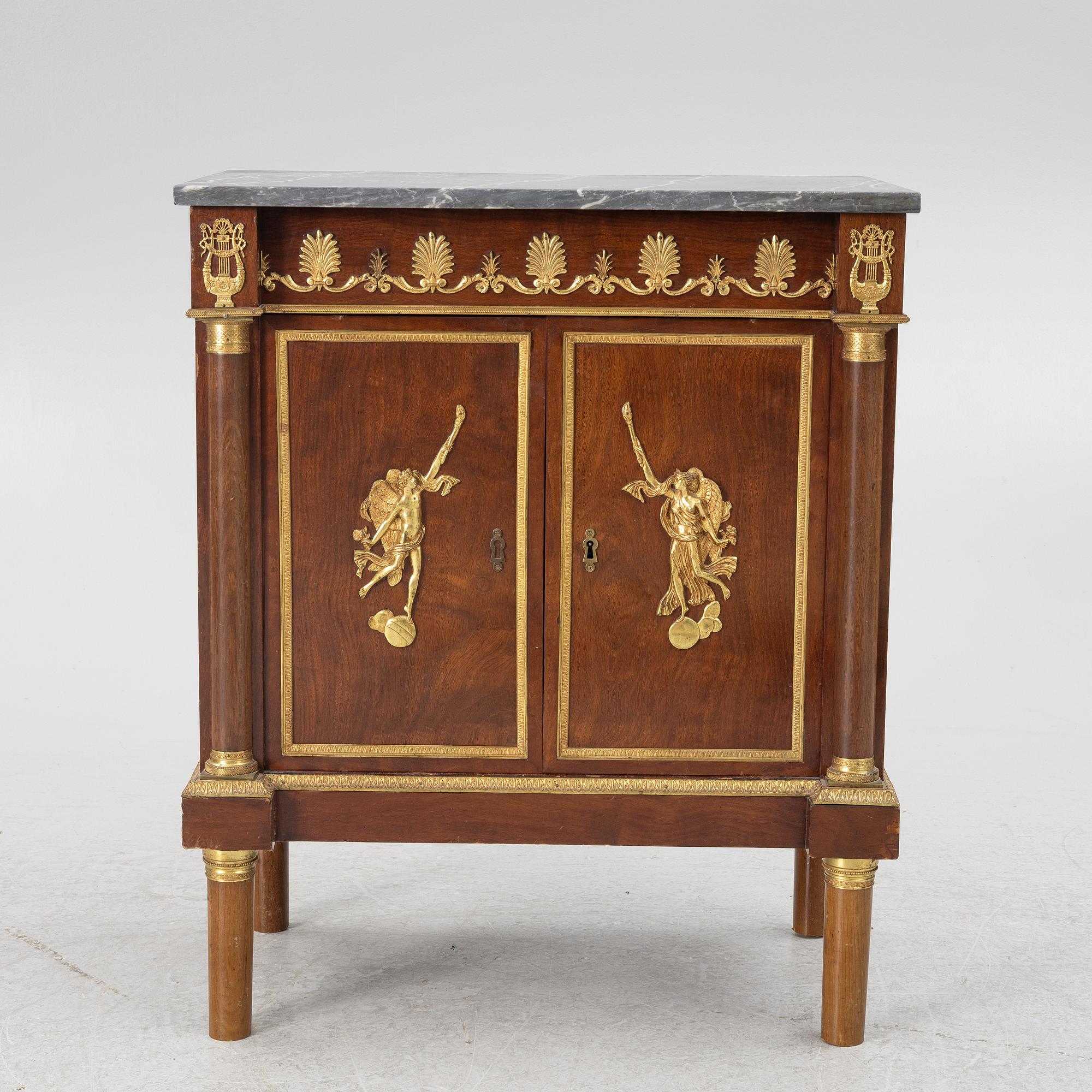 Cabinet, Empire style, first half of the 20th century.