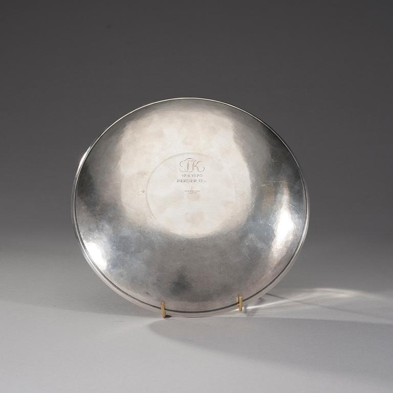 FAT, silver, Tapio Wirkkala, signerad TW. Hopeakeskus Oy, Hämeenlinna 1969. Vikt 508 g.
