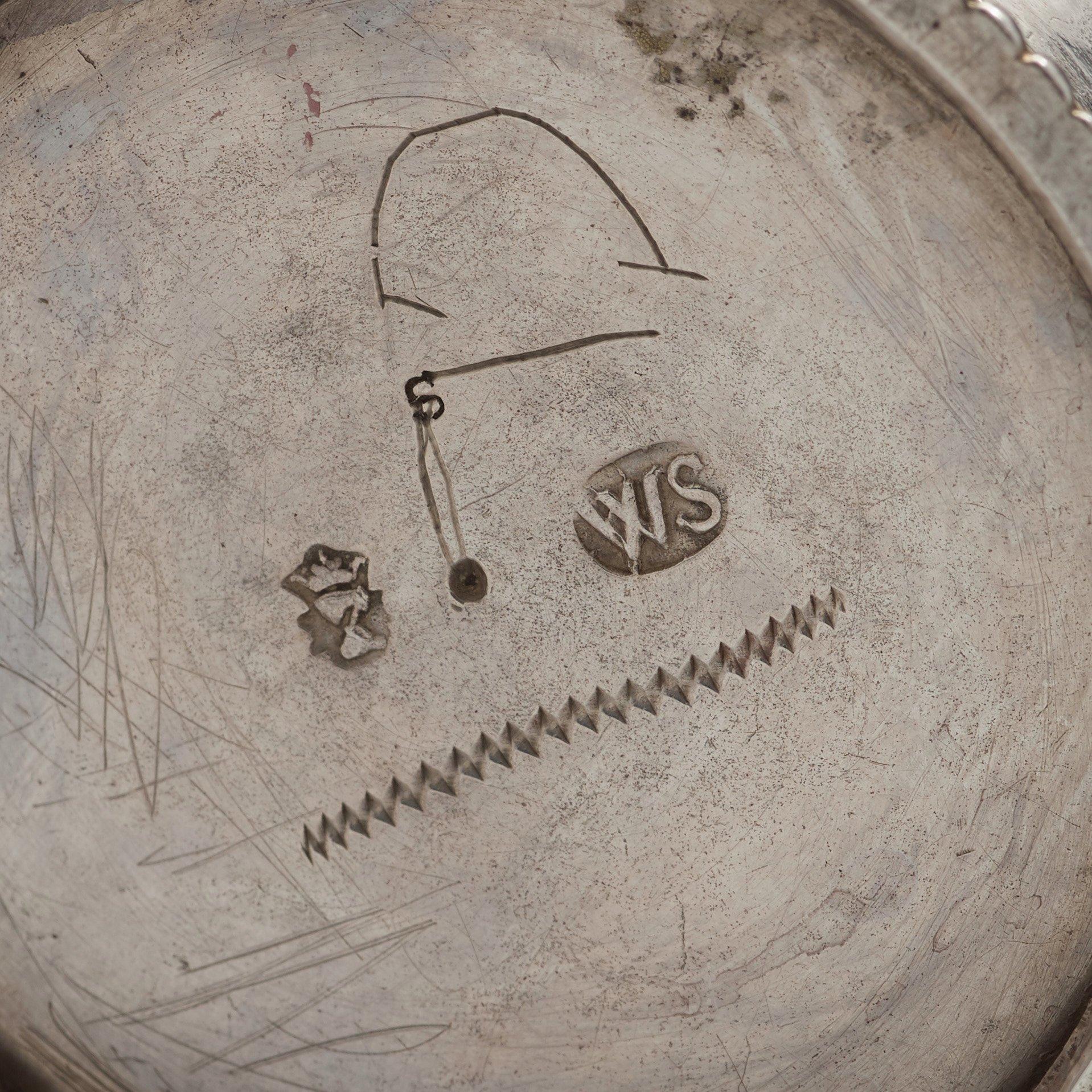 Wolter Siewers, bägare, silver, Norrköping 1710, Karolinsk.