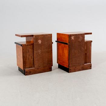 Sängbord ett par 1900-talets första hälft.