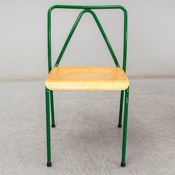 Ten Grythyttan chairs, mid 20th century.