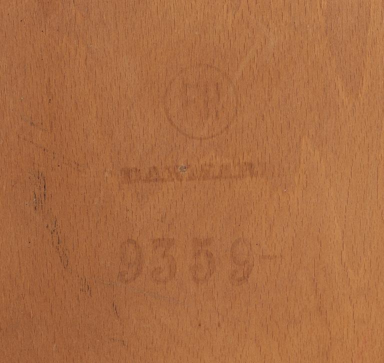 PETER HVIDT & ORLA MØLGAARD NIELSEN, karmstol, "Ax-stolen", Fritz Hansen, Danmark 1950-60-tal.