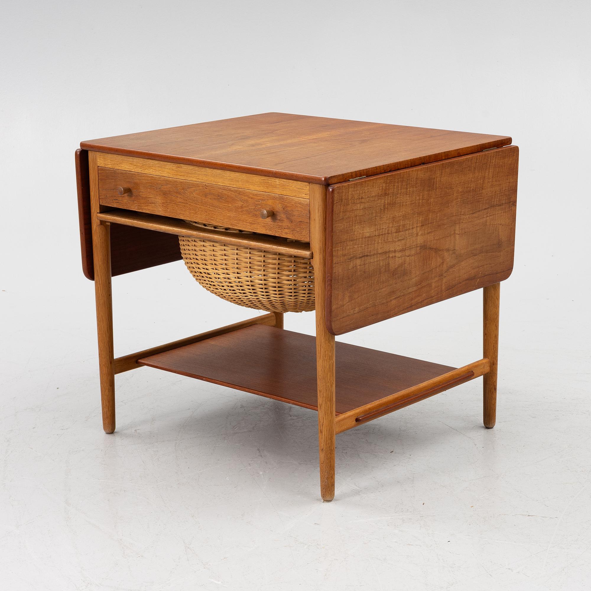 Hans J Wegner, side table, "AT-33", Andreas Tuck Denmark.