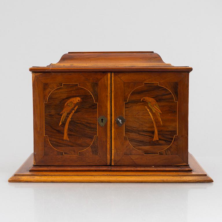 A small late baroque cabinet, 18th century.