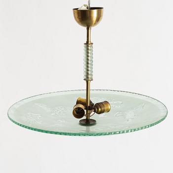 Ceiling lamp, Swedish Modern, 1930s/40s.