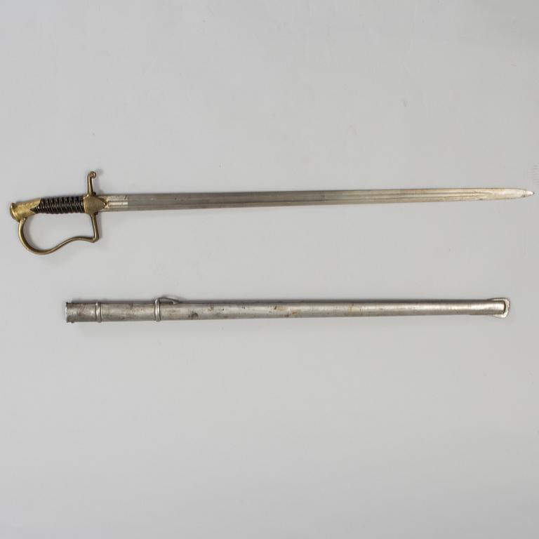 A SWEDISH CAVALRY SABRE, model 1889.