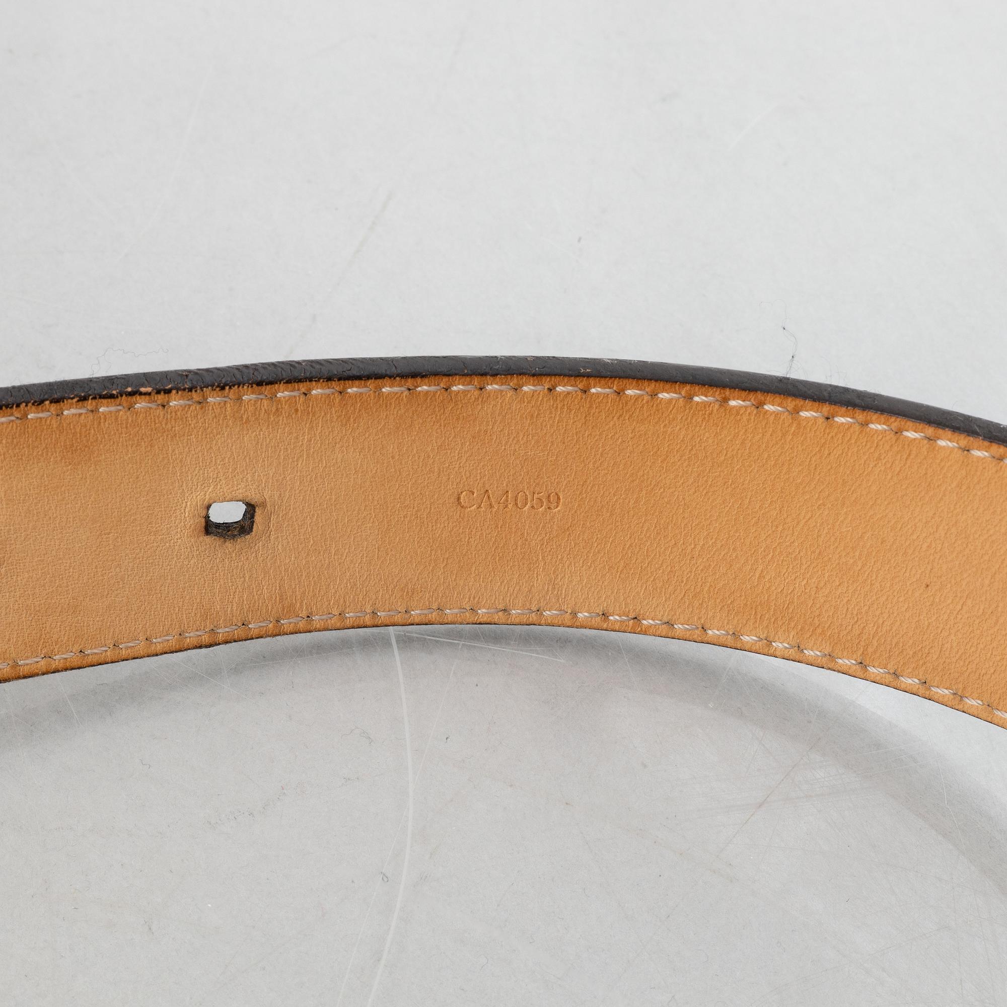 Louis Vuitton, a belt, size 90/30, 2009.
