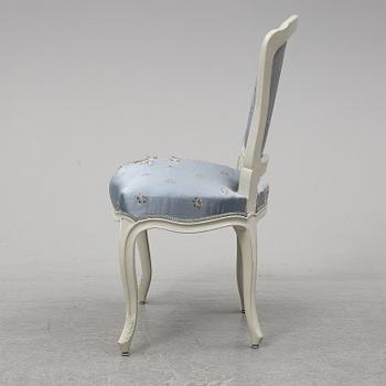 A mid 18th Century Rococo chair.