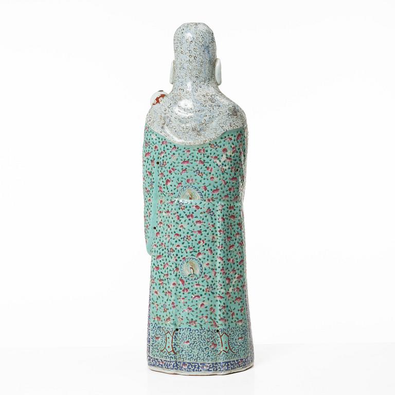 Figurin, porslin Kina, 1800-tal.