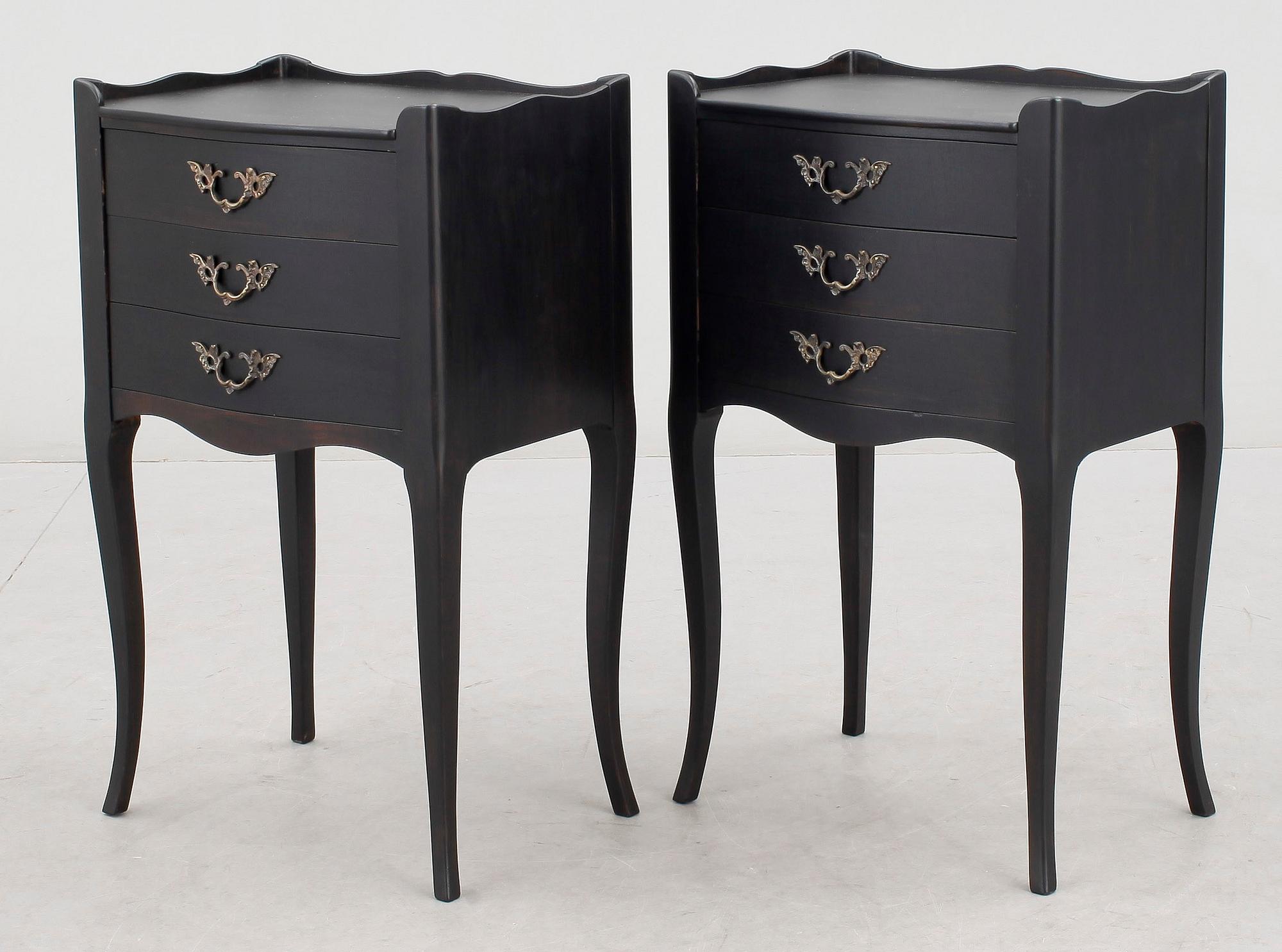 POTTSKÅP, ett par, 1900-tal.