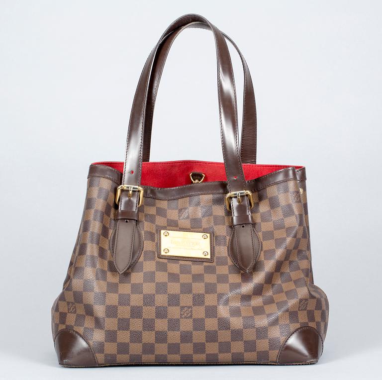 VÄSKA, "Damier Ebene Hampstead", Louis Vuitton.